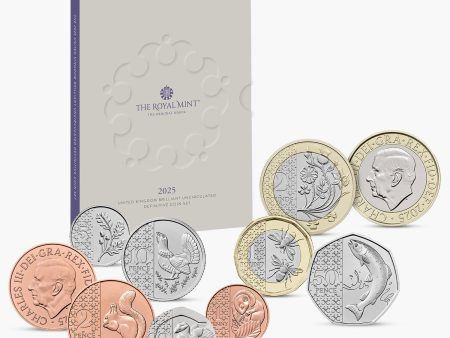 The 2025 United Kingdom BU Definitive Coin Set Online Sale