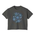 Merry Menagerie Snowflakes - Animal Kingdom s Puppets - Women s Boxy Tee For Discount