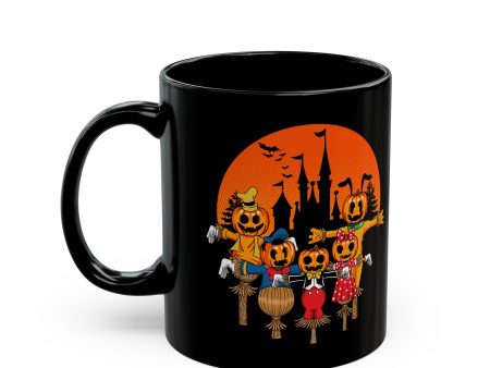 Scarecrow Fab 5 Black Mug Discount