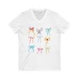 Bibbidi Bobbidi Bow - Princess Bows - Short Sleeve V-Neck Tee For Discount