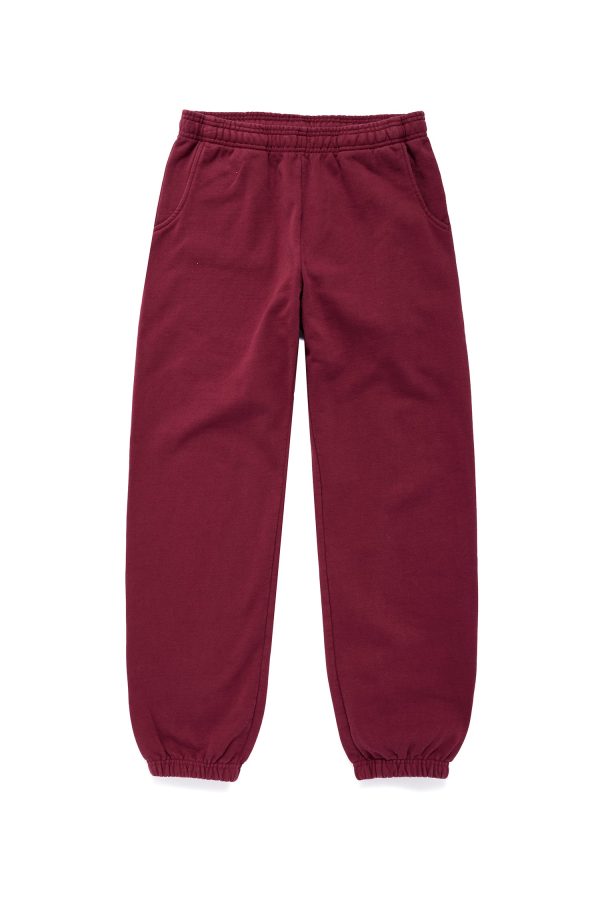 ME. Rose Sweatpant - Oxblood Online Hot Sale