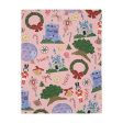 Park Icons Vintage Ornaments - Velveteen Microfiber Blanket For Cheap