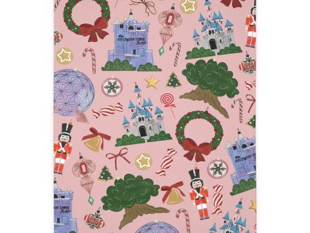 Park Icons Vintage Ornaments - Velveteen Microfiber Blanket For Cheap