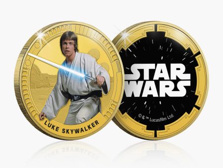 Luke Skywalker Gold - Plated Commemorative Discount