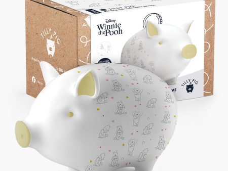 Winnie the Pooh Bear Hugs and Love Piggy Bank Online