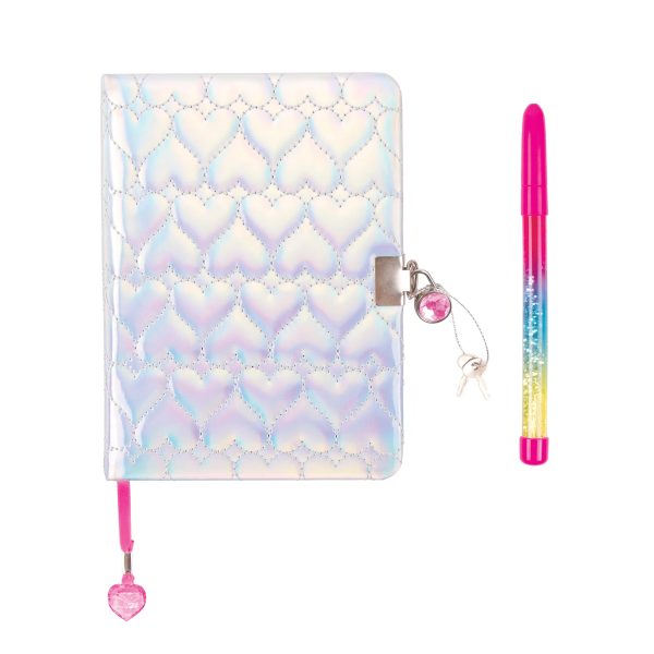 Quilted LockingJournal and Pen on Sale