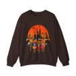 Scarecrow Fab 5 Adult Crewneck Sweatshirt Fashion