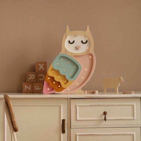 Little Lights Owl Lamp by Little Lights US For Discount