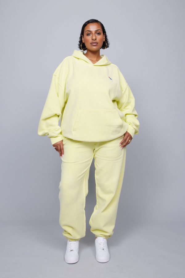 ME. Reverse Brushed Sweatpant - Lemon Zest Sale