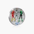 Justice League - The Flash - Cyborg - Green Lantern Silver Plated Commemorative For Discount