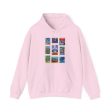 EPCOT Vintage Stamps - Adult Hoodie Sweatshirt Online Sale