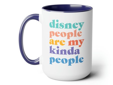 Disney People Are My Kinda People Mug, 15oz Supply