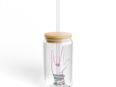 But Daddy I Love Him!  - Friendship Bracelets - Sipper Glass, 16oz Online