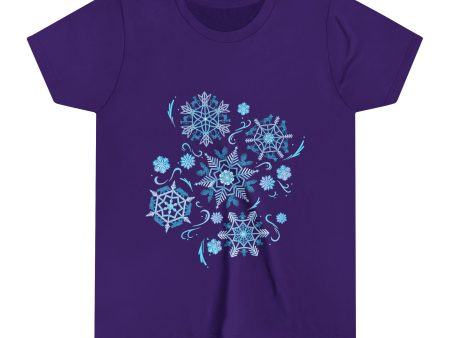 Merry Menagerie Snowflakes - Animal Kingdom Puppets - Youth Short Sleeve Tee Shirt Cheap