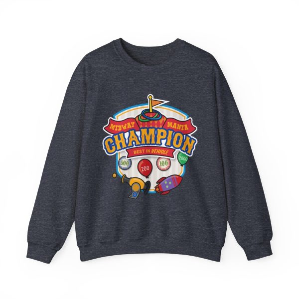 Midway Mania Champion - Adult Crewneck Sweatshirt For Sale