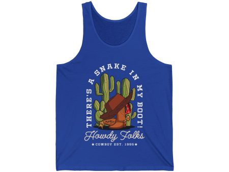 Howdy Folks - Unisex Tank Top Cheap