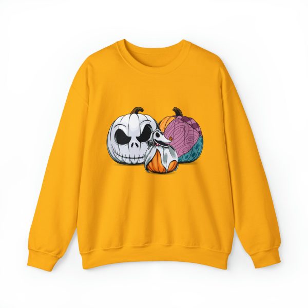 This Is Halloween Pumpkin Trio - Unisex Crewneck Sweatshirt Fashion