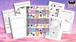 Magical Kids  Activity & Memory Book - A5 Spiral Bound Edition on Sale