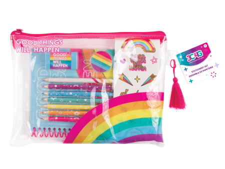 Rainbow Bright Stationery Set Discount