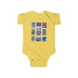 EPCOT Vintage Stamps - Baby Onesie Online Sale