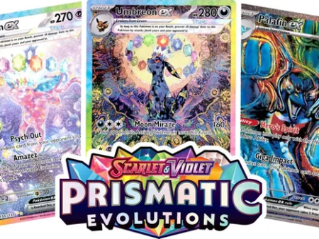 (LIMIT 3 BUNDLES) Prismatic Evolution 3-Pack (Personal Break) Hot on Sale