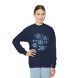 Merry Menagerie Snowflakes - Animal Kingdom Puppets - Youth Crewneck Sweatshirt Hot on Sale