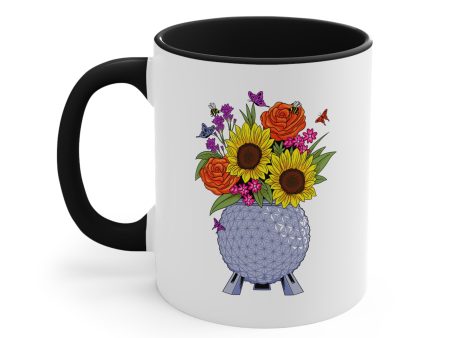 EPCOT Flowers Accent Coffee Mug, 11oz Online