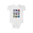 EPCOT Vintage Stamps - Baby Onesie Online Sale