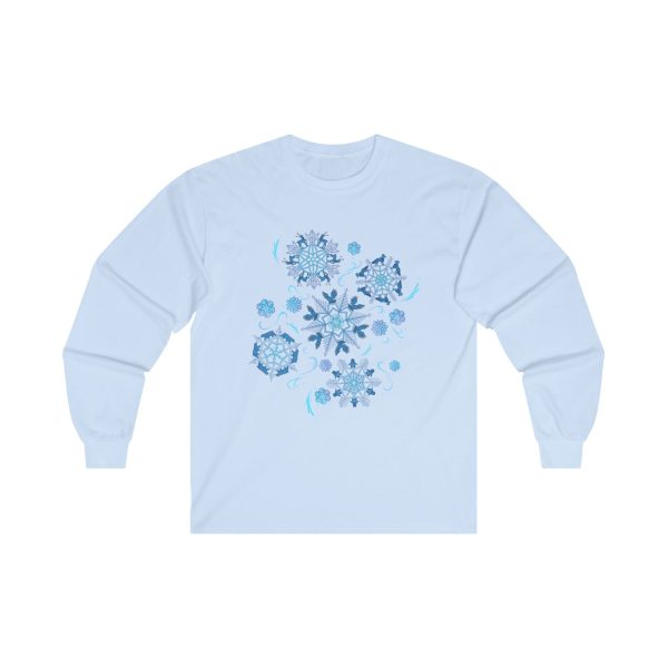 Merry Menagerie Snowflakes - Animal Kingdom Puppets - Long Sleeve Tee For Sale