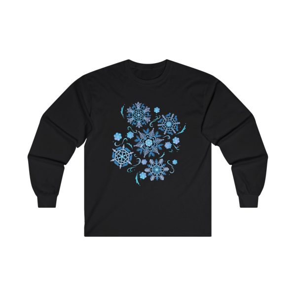 Merry Menagerie Snowflakes - Animal Kingdom Puppets - Long Sleeve Tee For Sale