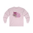 Cheshire Cat Quote Long Sleeve Shirt | Adult Unisex For Cheap