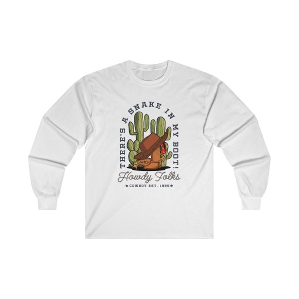 Howdy Folks - Long Sleeve Tee Cheap