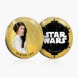 Princess Leia Gold - Plated Commemorative Fashion