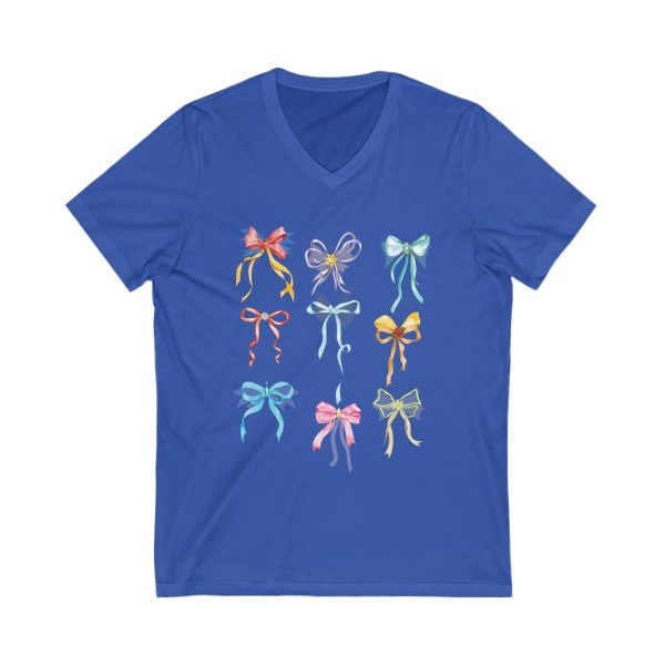 Bibbidi Bobbidi Bow - Princess Bows - Short Sleeve V-Neck Tee For Discount