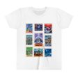 EPCOT Vintage Stamps - Youth Short Sleeve Tee Shirt Hot on Sale