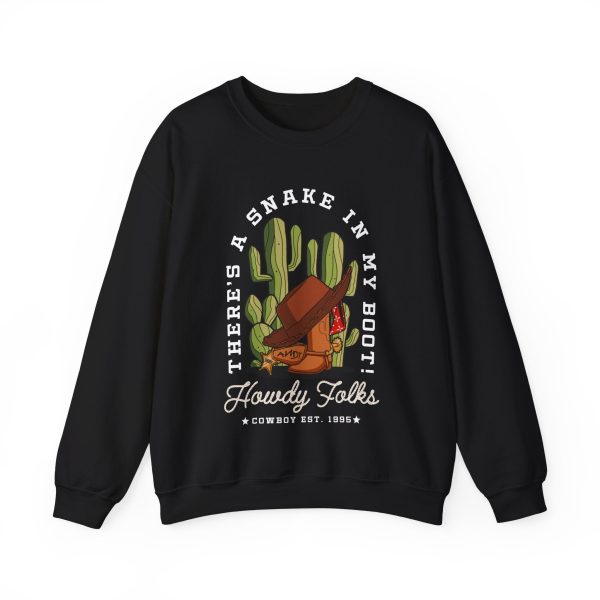 Howdy Folks - Adult Crewneck Sweatshirt Hot on Sale