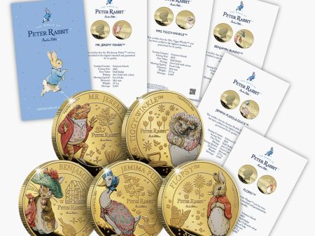 Whiskers and Tales Peter Rabbit Complete 2025 Coin Set Online now