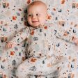 COZY WOODLAND FOOTED JAMMIES Hot on Sale