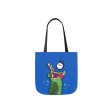 Tick Tock Croc- Canvas Tote Bag Fashion