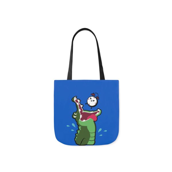 Tick Tock Croc- Canvas Tote Bag Fashion