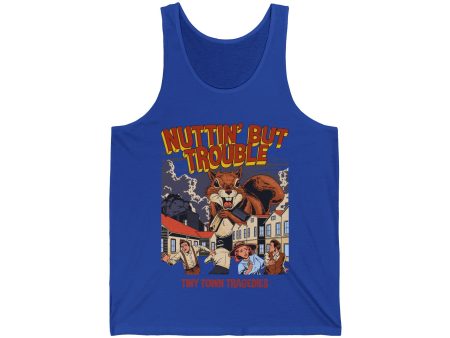 Nuttin But Trouble, Tiny Town Tragedies - Unisex Tank Top Online now