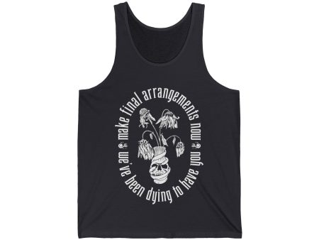 We ve Been Dying to Have You- Haunted Mansion- Adult Unisex Tank Top Supply