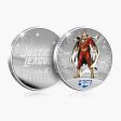 Justice League - Shazam Silver Plated Commemorative Discount