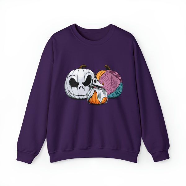 This Is Halloween Pumpkin Trio - Unisex Crewneck Sweatshirt Fashion