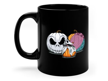 This Is Halloween Pumpkin Trio Black Mug Sale