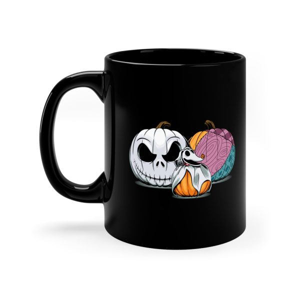 This Is Halloween Pumpkin Trio Black Mug Sale