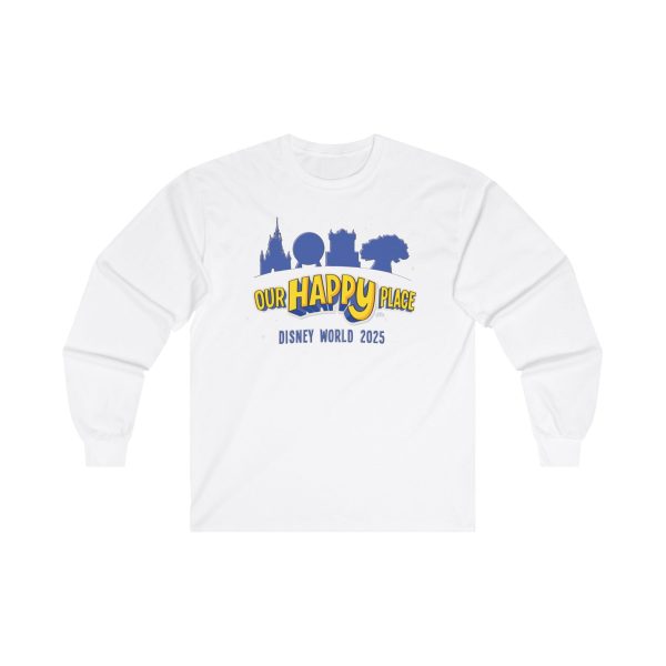 Our Happy Place 2025 - Family Matching Tee- Long Sleeve Tee Online Sale