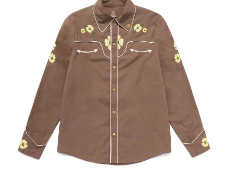 Western Floral Button Up Hot on Sale