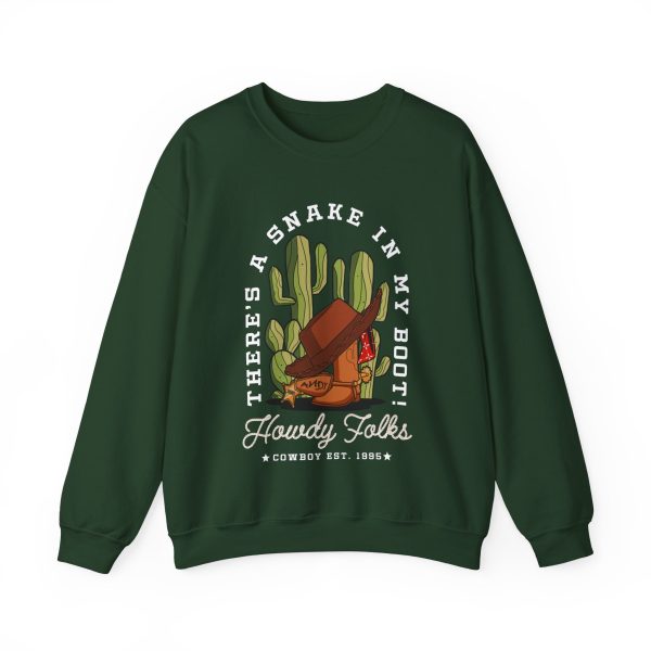 Howdy Folks - Adult Crewneck Sweatshirt Hot on Sale