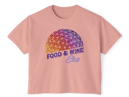 Food & Wine Era - Women s Boxy Tee Online Hot Sale